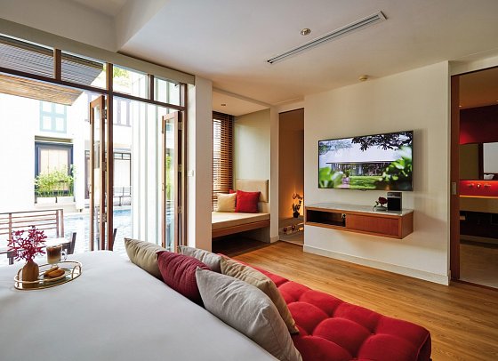 Let´s Sea Hua Hin Al Fresco Resort - Wohnbeispiel Pool Access LaZzzzz Suite (Zimmercodierung WBQ)