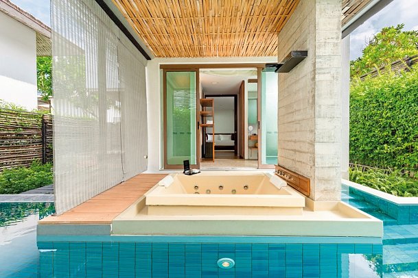 Putahracsa Hua Hin - Wohnbeispiel Oceanbed Pool Villa (Zimmercodierung VBR)