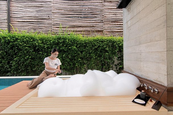 Putahracsa Hua Hin - Wohnbeispiel Oceanbed Pool Villa (Zimmercodierung VBR)