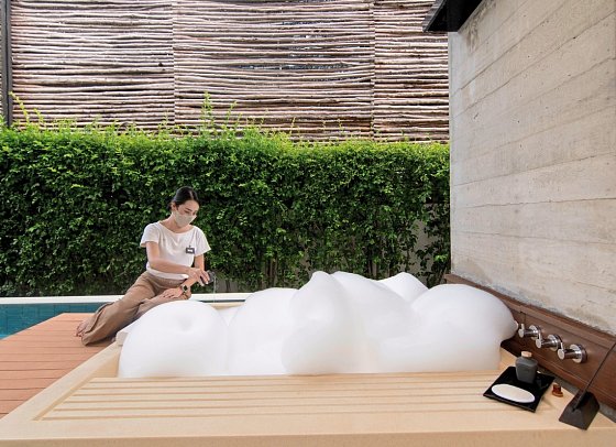 Putahracsa Hua Hin - Wohnbeispiel Oceanbed Pool Villa (Zimmercodierung VBR)