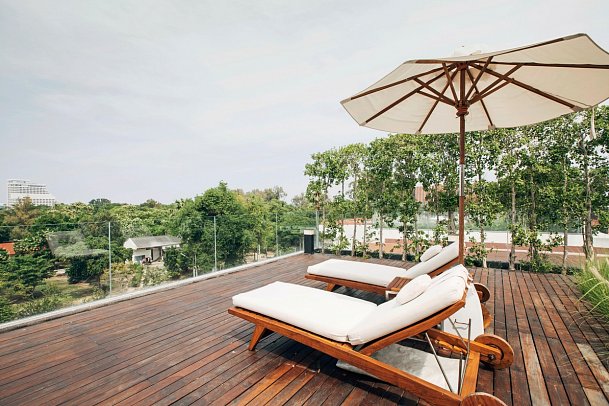 Cape Nidhra Hotel - Wohnbeispiel Moon Light Pool Suite (Zimmercodierung WB3)