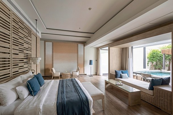 Cape Nidhra Hotel - Wohnbeispiel Garden Pool Suite