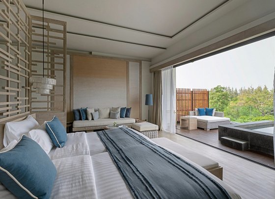 Cape Nidhra Hotel - Wohnbeispiel Deluxe Sky Pool Suite (Zimmercodierung WD1)