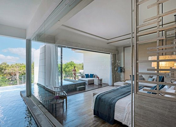 Cape Nidhra Hotel - Wohnbeispiel Deluxe Sky Pool Suite (Zimmercodierung WD1)