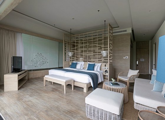 Cape Nidhra Hotel - Wohnbeispiel Deluxe Sky Pool Suite (Zimmercodierung WD1)