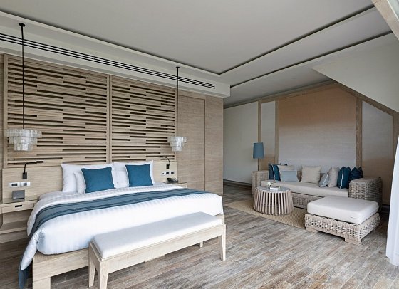 Cape Nidhra Hotel - Wohnbeispiel Moon Light Pool Suite (Zimmercodierung WB3)