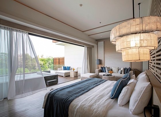 Cape Nidhra Hotel - Wohnbeispiel Sky Pool Suite (Zimmercodierung WB1)