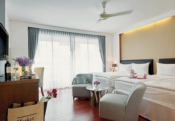 Loligo Resort Hua Hin - Wohnbeispiel Deluxe Balcony (Zimmercodierung UD2)