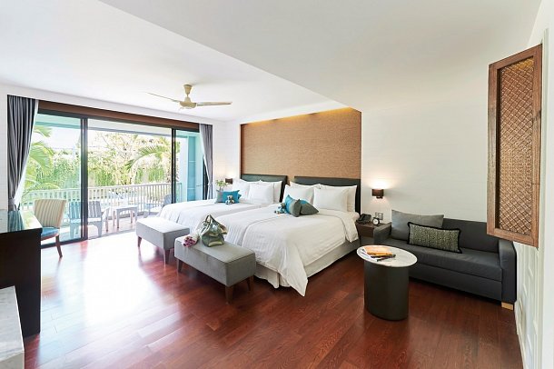 Loligo Resort Hua Hin - Wohnbeispiel Mini Suite Sea and Horizon Balcony (Zimmercodierung UBN)