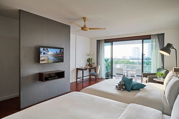 Loligo Resort Hua Hin - Wohnbeispiel Mini Suite Sea and Horizon Balcony (Zimmercodierung UBN)