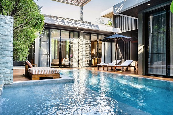 V Villas Hua Hin – MGallery Hotel Collection - Wohnbeispiel Three Bedroom Pool Villa (Zimmercodierung V3R)