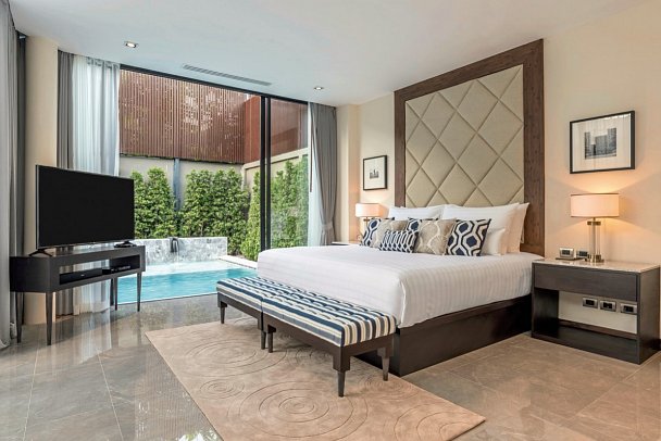 V Villas Hua Hin – MGallery Hotel Collection - Wohnbeispiel One Bedroom Pool Villa (Zimmercodierung V1R)
