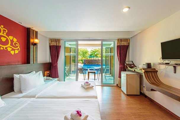 Baan Grood Arcadia Resort & Spa - Wohnbeispiel Deluxe Pool Access (Zimmercodierung UDQ)