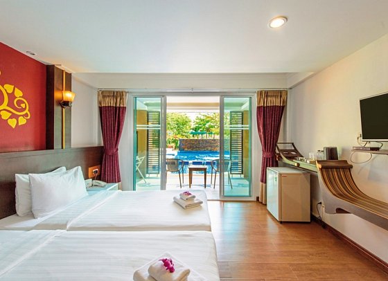 Baan Grood Arcadia Resort & Spa - Wohnbeispiel Deluxe Pool Access (Zimmercodierung UDQ)