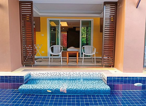 Baan Grood Arcadia Resort & Spa - Wohnbeispiel Deluxe Pool Access (Zimmercodierung UDQ)