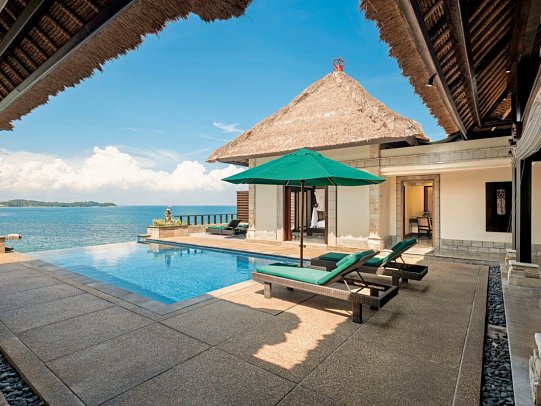 Banyan Tree Bintan - Wohnbeispiel Oceanview Infinity Pool Villa (Zimmercodierung VB1)