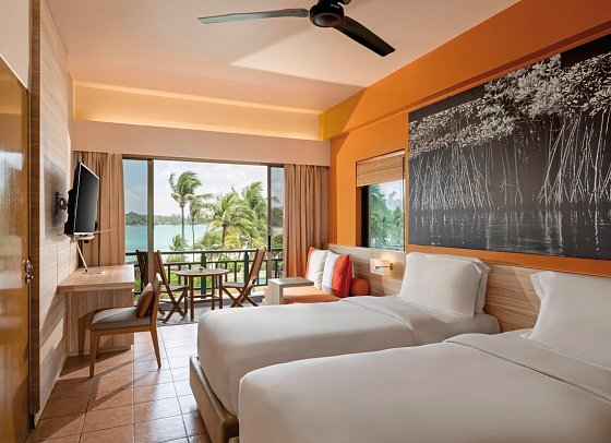 HOMM Laguna Bintan - Wohnbeispiel Island Chill Room (Zimmercodierung UB1)
