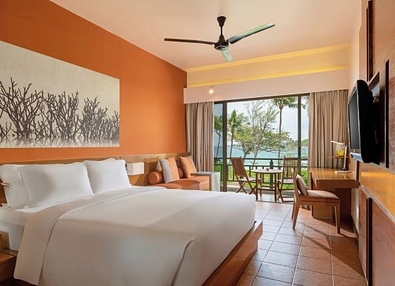 HOMM Laguna Bintan - Wohnbeispiel Sea Breeze Room (Zimmercodierung UB2)
