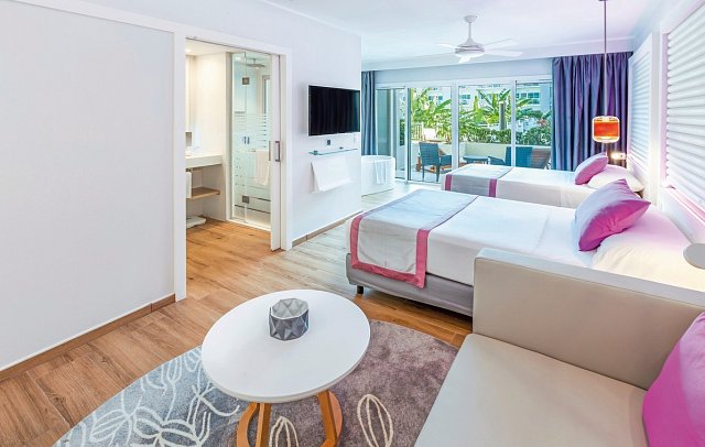 Paradisus Los Cayos - Wohnbeispiel Paradisus Juniorsuite Garden Swim Up (Zimmercodierung J1Q)