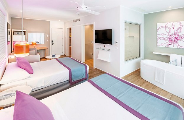 Paradisus Los Cayos - Wohnbeispiel The Reserve Juniorsuite Garden Swim up (Zimmercodierung J1G)