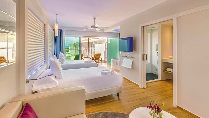 Paradisus Los Cayos - Wohnbeispiel Paradisus Juniorsuite Bad (Zimmercodierung JB1)