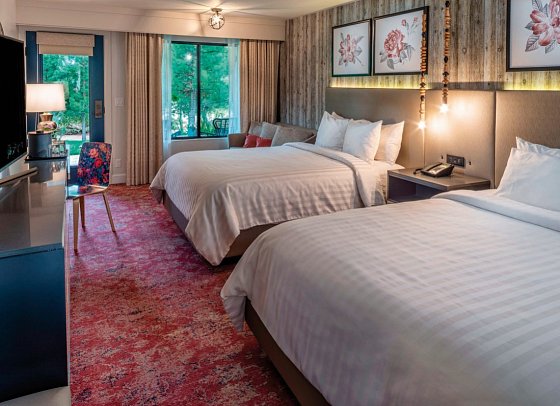 Cliffrose Springdale, Curio Collection by Hilton - Wohnbeispiel Riverside Double Queen (Zimmercodierung UG4)