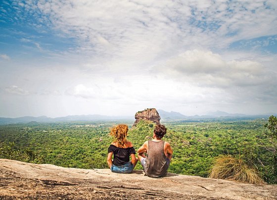 Sri Lanka intensiv - Sigiriya-Felsen