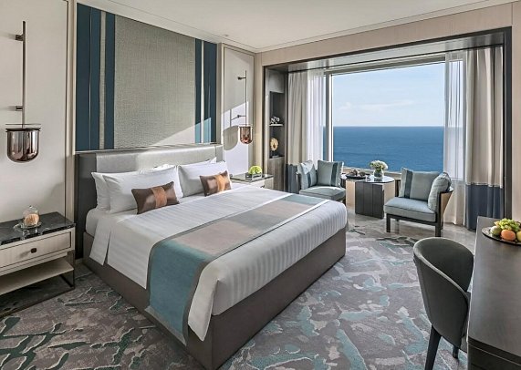 Shangri-La Colombo - Wohnbeispiel Deluxe Ocean View (Zimmercodierung UD2)