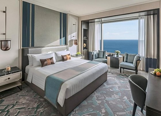 Shangri-La Colombo - Wohnbeispiel Deluxe Ocean View (Zimmercodierung UD2)