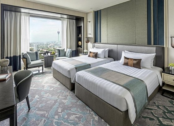 Shangri-La Colombo - Wohnbeispiel Deluxe Lake View (Zimmercodierung UD1)