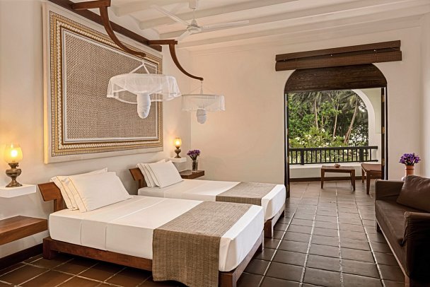 Heritance Ayurveda Maha Gedara - Wohnbeispiel Doppelzimmer Deluxe (Zimmercodierungen UX2 & UX4)