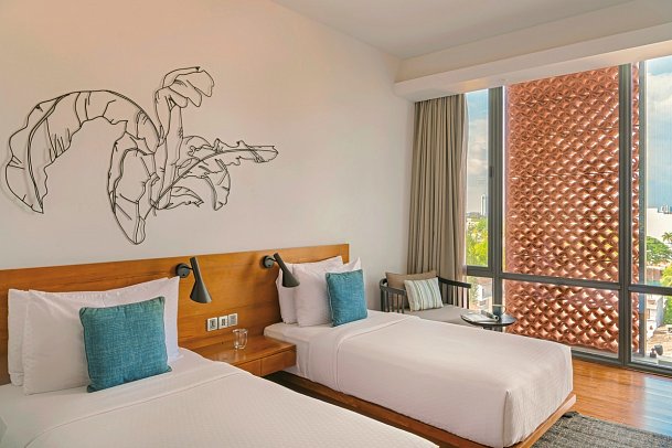 Jetwing Colombo Seven - Wohnbeispiel Deluxe (Zimmercodierung UD1)