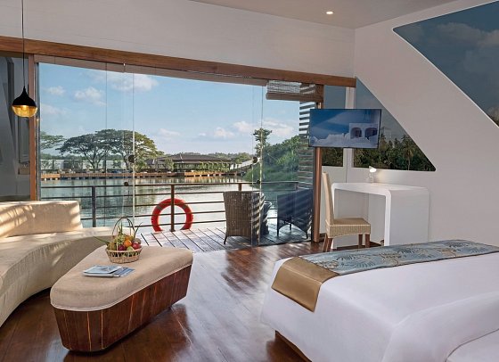 Bolagala Agro Floating Resort - Wohnbeispiel Water Cabana (Zimmercodierungen WG1 & WM1)