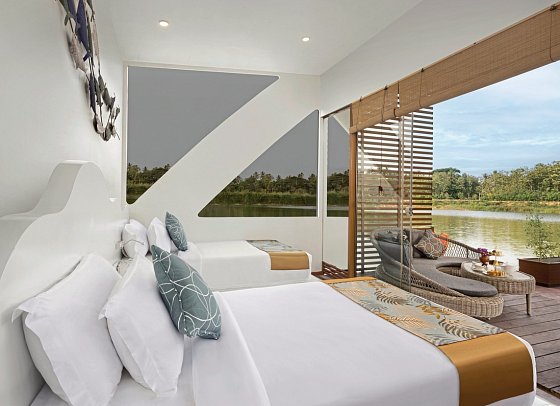 Bolagala Agro Floating Resort - Wohnbeispiel Bolagala Royal Suite (Zimmercodierung WU1)