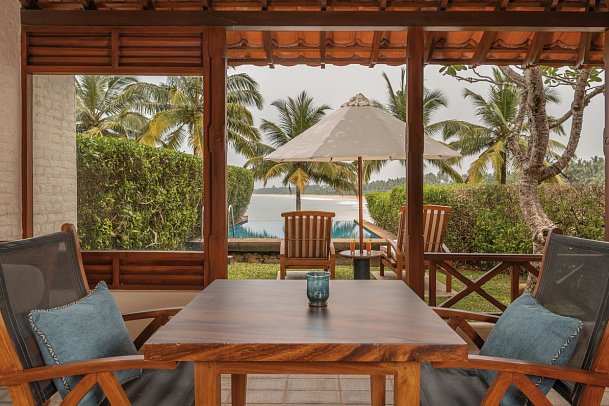 Jetwing Saman Villas - Wohnbeispiel Deluxe Suite with Pool (Zimmercodierung WD2)