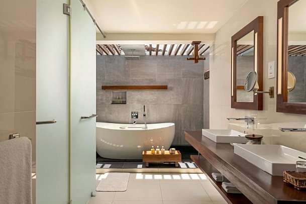 Jetwing Saman Villas - Badbeispiel Superior Suite (Zimmercodierung WS1)