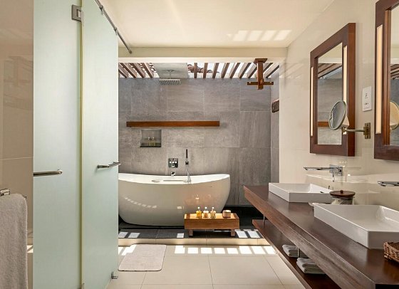 Jetwing Saman Villas - Badbeispiel Superior Suite (Zimmercodierung WS1)