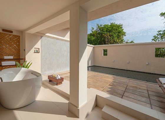 Jetwing Saman Villas - Badbeispiel Saman Villas Suite (Zimmercodierung WS2)