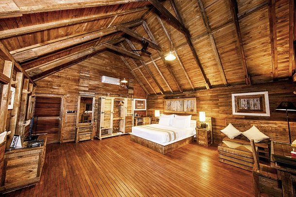 Aliya Resort & Spa - Wohnbeispiel Wooden Chalet (Zimmercodierung BB4)