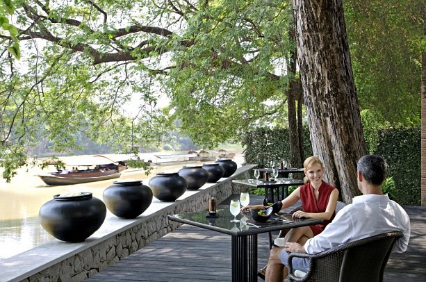 Anantara Chiang Mai Resort - Riverside Lunch