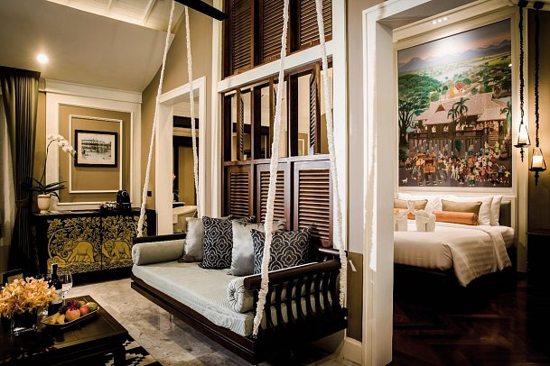 Na Nirand Romantic Boutique Resort - Wohnbeispiel Riverfront Colonial Suite (Zimmercodierung WB2)