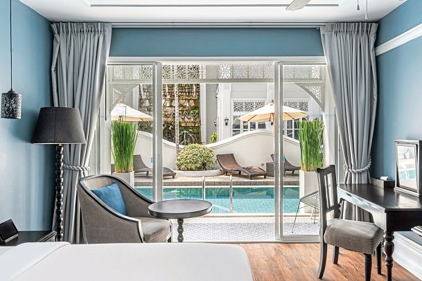 Away Chiang Mai Thapae Resort - A Vegan Retreat - Wohnbeispiel Deluxe Pool Access (Zimmercodierung UDQ)