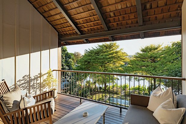 sala lanna Chiang Mai - Wohnbeispiel River View Deluxe Balcony (Zimmercodierung UD1)