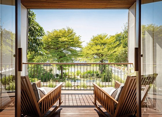 sala lanna Chiang Mai - Wohnbeispiel River View Superior Balcony (Zimmercodierung US1)