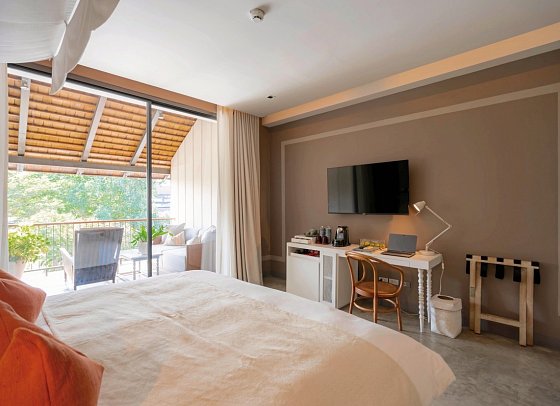 sala lanna Chiang Mai - Wohnbeispiel River View Deluxe Balcony (Zimmercodierung UD1)