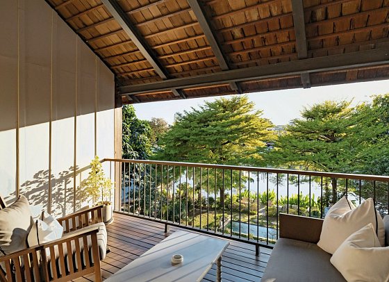 sala lanna Chiang Mai - Wohnbeispiel River View Deluxe Balcony (Zimmercodierung UD1)