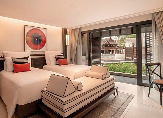 Aleenta Retreat Chiang Mai - Wohnbeispiel Deluxe Balcony (Zimmercodierung UD1)