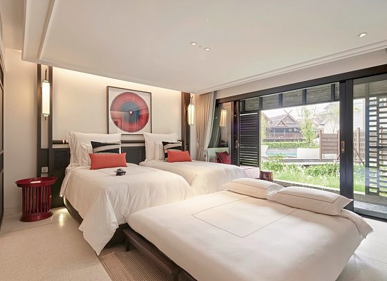 Aleenta Retreat Chiang Mai - Wohnbeispiel Deluxe Balcony (Zimmercodierung UD1)