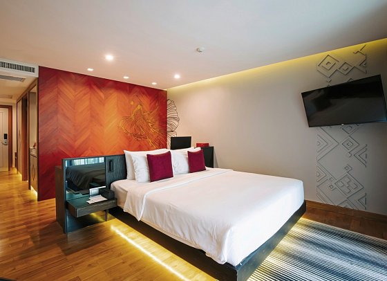CROSS Chiang Mai Riverside - Wohnbeispiel River View Suite (Zimmercodierung WB1)