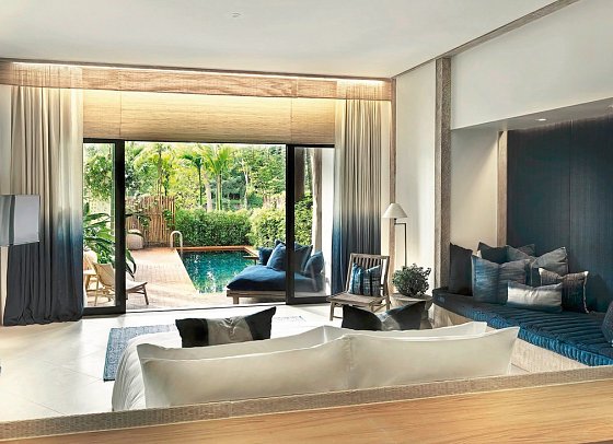 Raya Heritage - Wohnbeispiel Kraam Pool Suite (Zimmercodierung WB3)